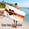 Germany National Football Team Design Beach Towel Custom Text Large Towel for Beach Vacation