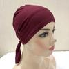 Etnisk stil høy hatt ensfarget knutedesign pustende lett hodeplagg hatt utendørsaktiviteter hodeplagg