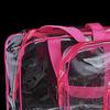 Bags, 3Packs Cosmetic Makeup Bags Set Waterproof Clear PVC w/ Zipper Handle Portable Travel Pouch