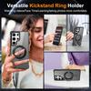 For Samsung Galaxy S25/S24 Ultra/S25 Plus Case with 360° Rotatable Magnetic Ring[Compatible with Magnetic][Invisible Kickstand]