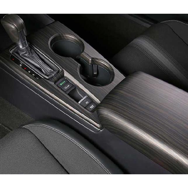 For Honda Civic 2022-2025 Matt Wood Grain Center Console Gear Shift Knob Lever