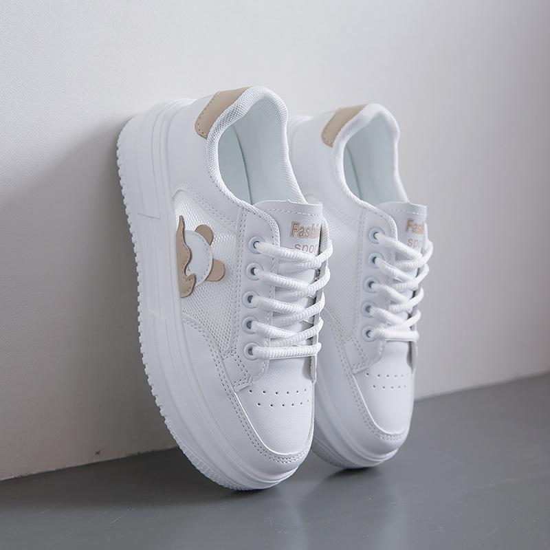 

ins Korean version of the new dad shoes girl 2025 summer student sports running casual shoes platform heightening shoes YB5A6 40 хаки