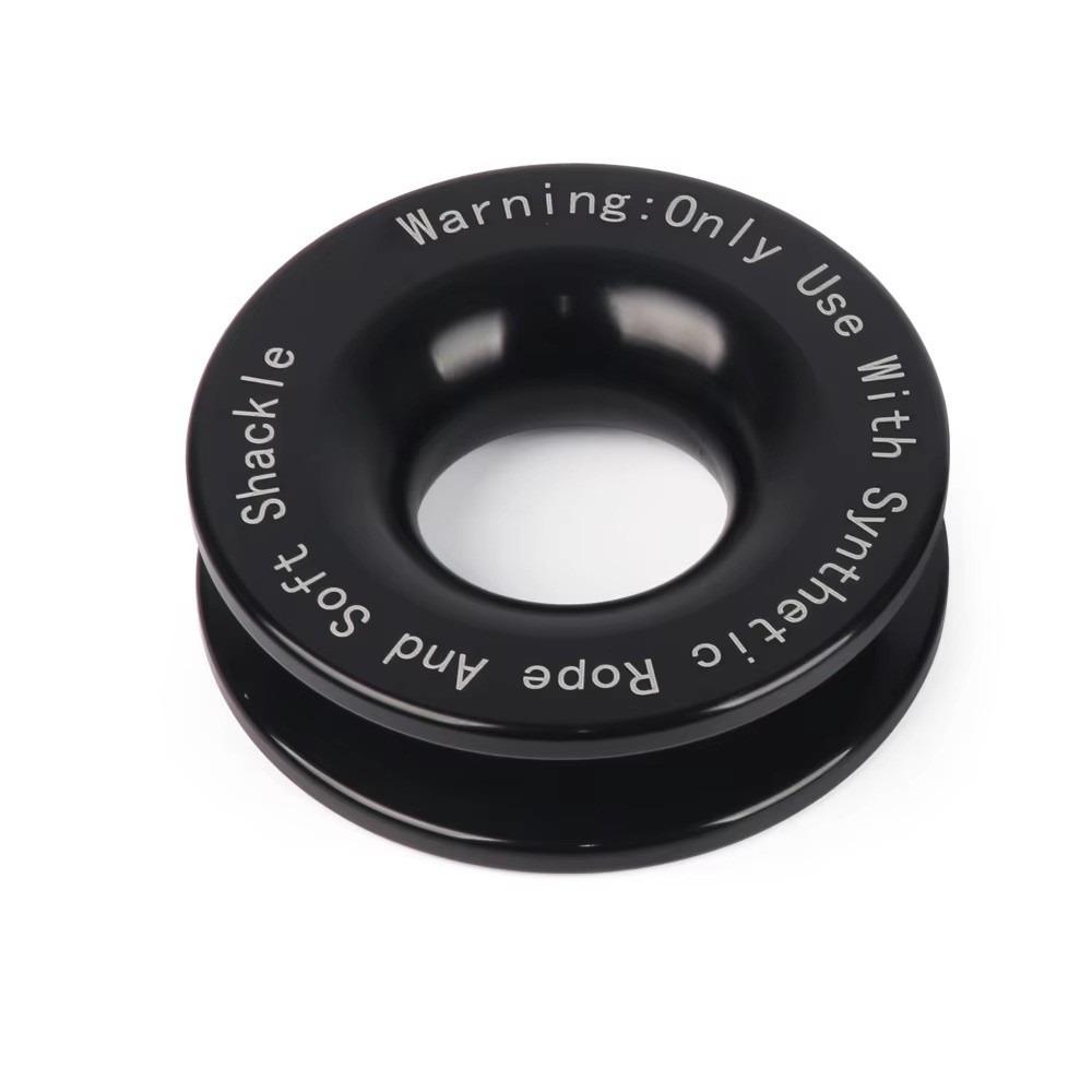 41000lbs Break Strength Rope Retention Pulley Soft Shackle Recovery Ring Off-Road Vehicle Recovery