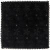 Lace Towel Floral [PAUL&JOE ACCESSOIRES] Handkerchief, Pattern, Women's, Approx. 25cm, 107112-0003 (Black)