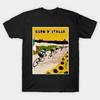 Giro D 'Italia Bicycle Racing Abstract Tour Advertising Summer Trendy Casual T-Shirt Men's and Women's Luxury Brand Top