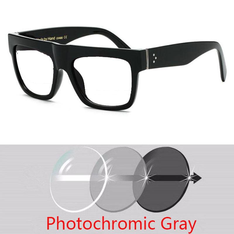 Literary Student Square Myopia Glasses With Degree Women Men Short-sighted Eyewear PC Frame 0 -1 -1.5 -2 -2.5 -3.0 To -6.0