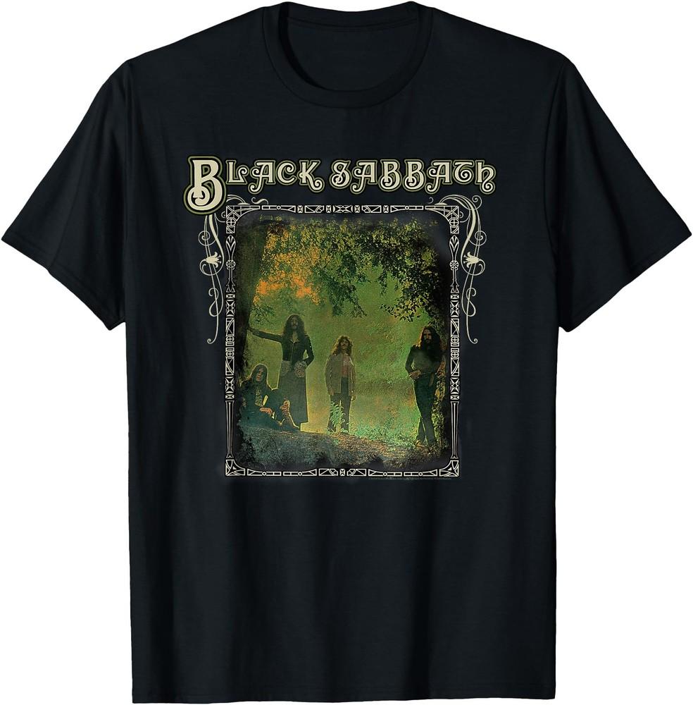 Black Sabbath Band T-Shirt, Garden Photo Shirt, Gift for Fans Unisex T-Shirt XL