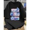 Kitten Trend Personalized Printing Pure Cotton Short-sleeved T-shirt Men's Summer Trend Brand Men's