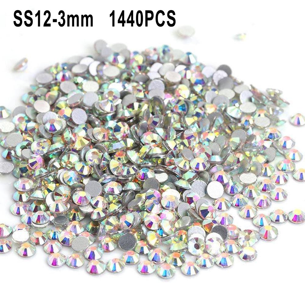Rhinestones Stones And Crystals Strass White 1440pcs