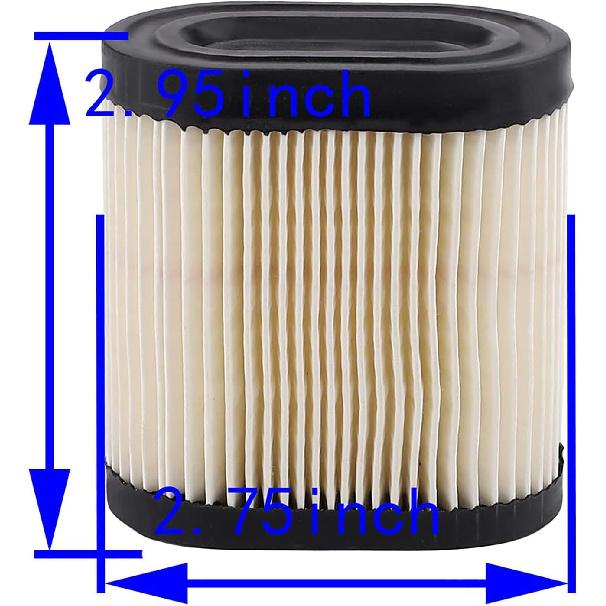 5 Packs 36905 Air Filter Compatible with Recycler 22 GTS 6.5HP 20016 20017 Lawn Mower 751-11122