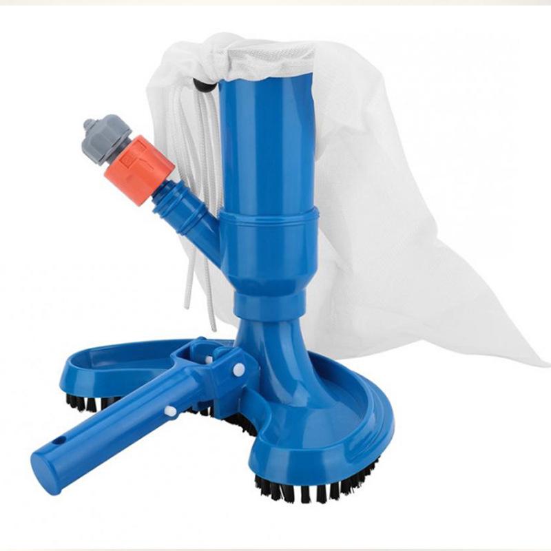 Jet Vacuum Pool Brush with Filter Bag - Cleaning Tool Accessories