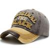 Baseball Cap Embroidery Letter Washed Cowboy Hat Outdoor Sun Hat Trendy Men'S And Women'S Sports Hat Fashion Cap