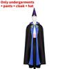 Costume Cosplay Chapeau de Sorcière Atelier Tissu Polyester Pour Fans d'Anime et Amateurs de Style Urbain