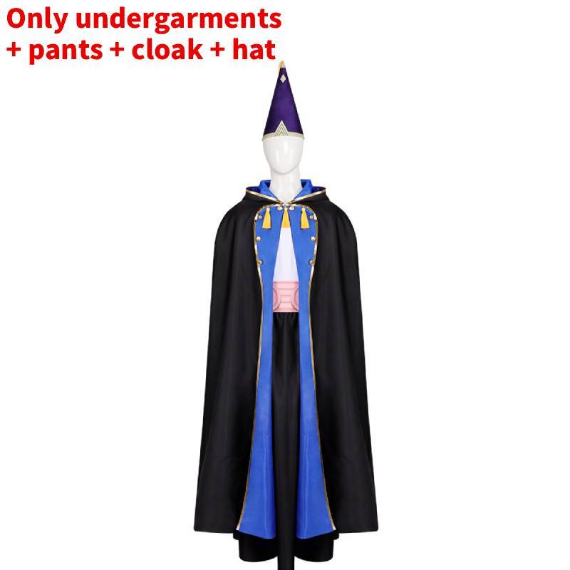 Costume Cosplay Chapeau de Sorcière Atelier Tissu Polyester Pour Fans d'Anime et Amateurs de Style Urbain
