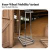 Sack Holder Frame Metal Grain Bagging Stand Adjustable Bag Long-Lasting