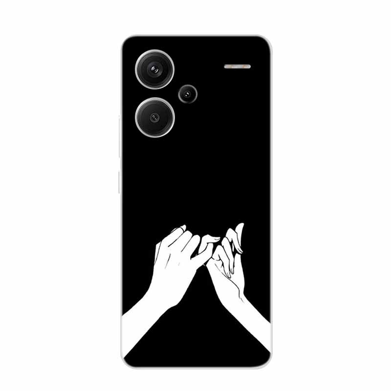 For Xiaomi Redmi Note 13 Pro+ Case Note13 Pro Plus Clear Silicone Soft TPU Coque For Redmi Note 13 Pro Plus 5G Back Cover Case