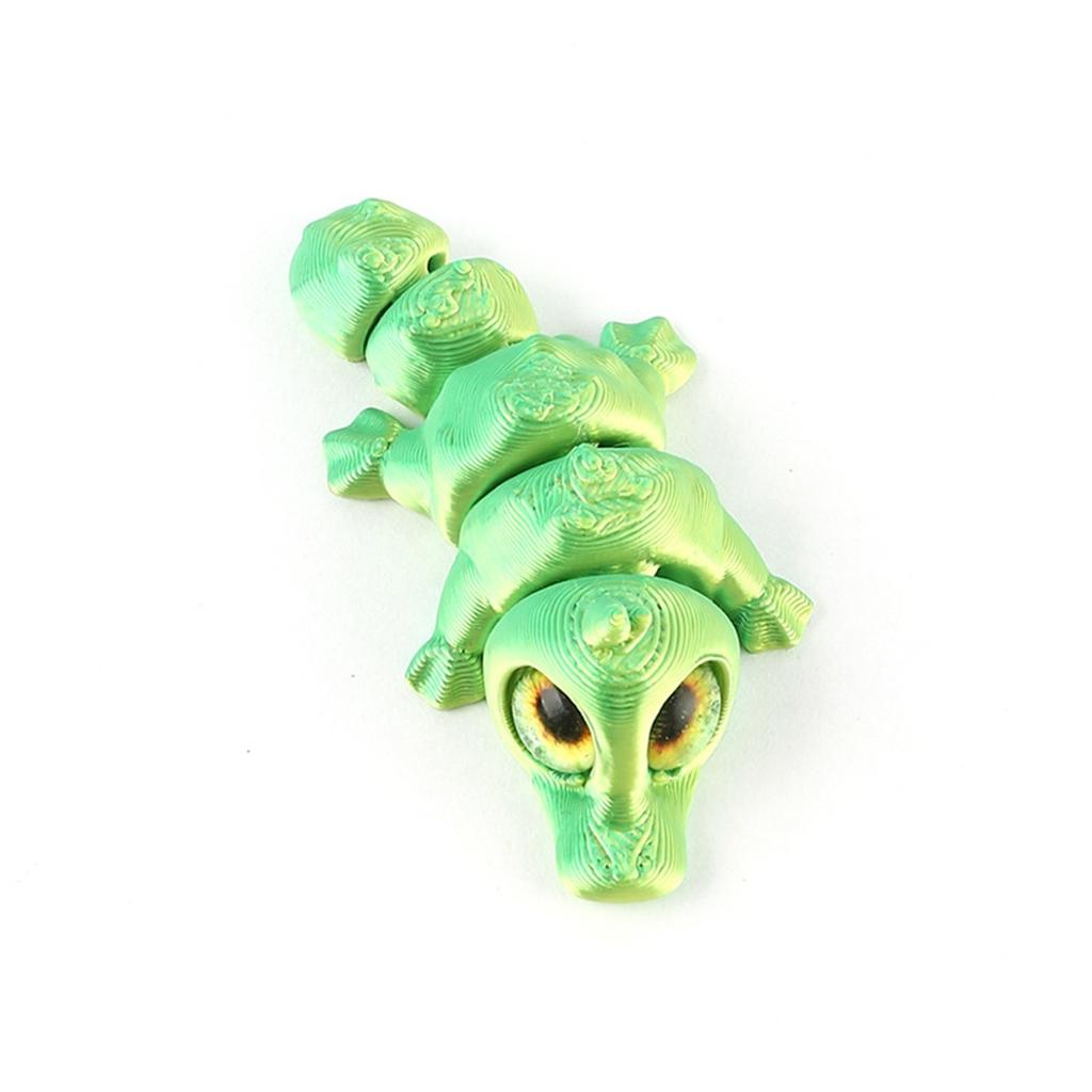 3D Printed Multi-color Real Eyes Movable Eyeballs Gradient Hand-made Model Animal