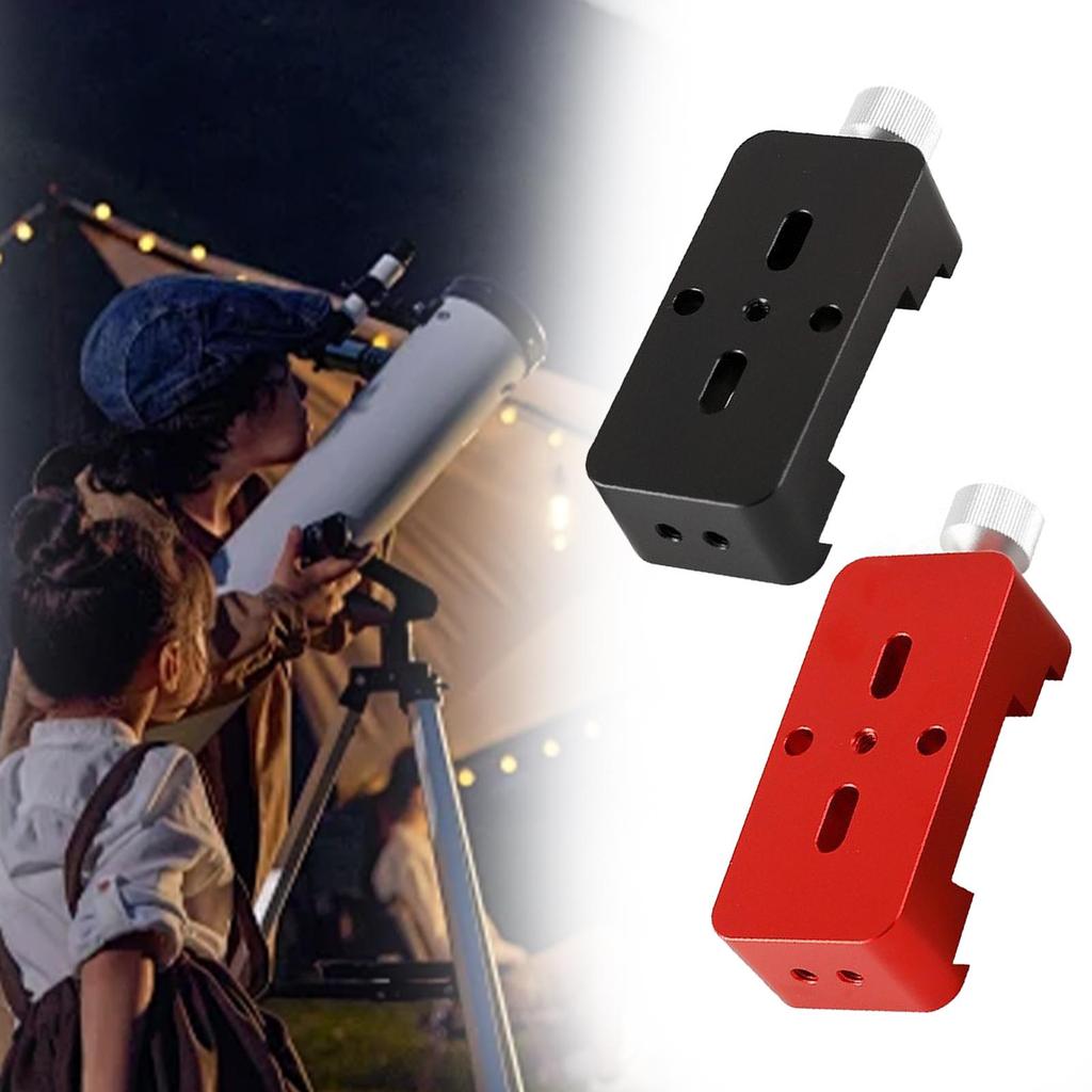 Telescope Dovetail Base Dovetail Slot Stable Sturdy Easy Installation Replace Dovetail Saddle Clamp Mount Base Aluminum Alloy