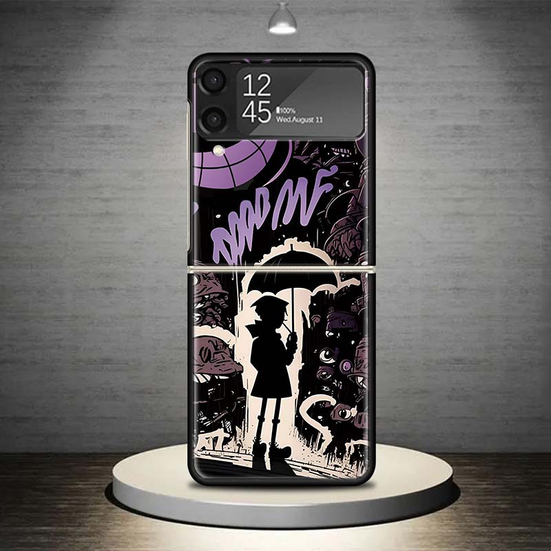 

Graffiti Fashion Cool Phone Case For Samsung Galaxy Z Flip 7 6 5 4 3 5G Shockproof Cover Z Flip7 Flip6 ZFlip5 Flip3 Flip4 Luxury Samsung Z Flip 5