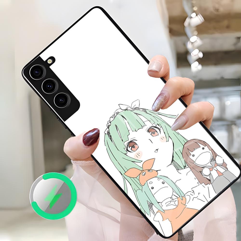 

FCNB M Monogatari Yotsugi Ononoki Phone Case For Samsung S26 Ultra S25 Edge S23 S22 S21 S20 Ultra Plus S24 Fe A25 Magnetic Glass Samsung S21
