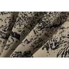 Tiger Print Knitted Suit Women's Autumn Fashion Sweater Loose Wide-leg Pants Two-piece Set