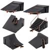 Skeitparku komplekta rampas daļas Finger Skateboard Skeitborda rampas skeitbordam