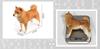 Shiba Inu Beige 17cm i Extra Stor Miniatyr Interiörföremål [Nekogami-yama] Hund, / längd, Figur, Prydnad, Modell, Dekor, Samlar