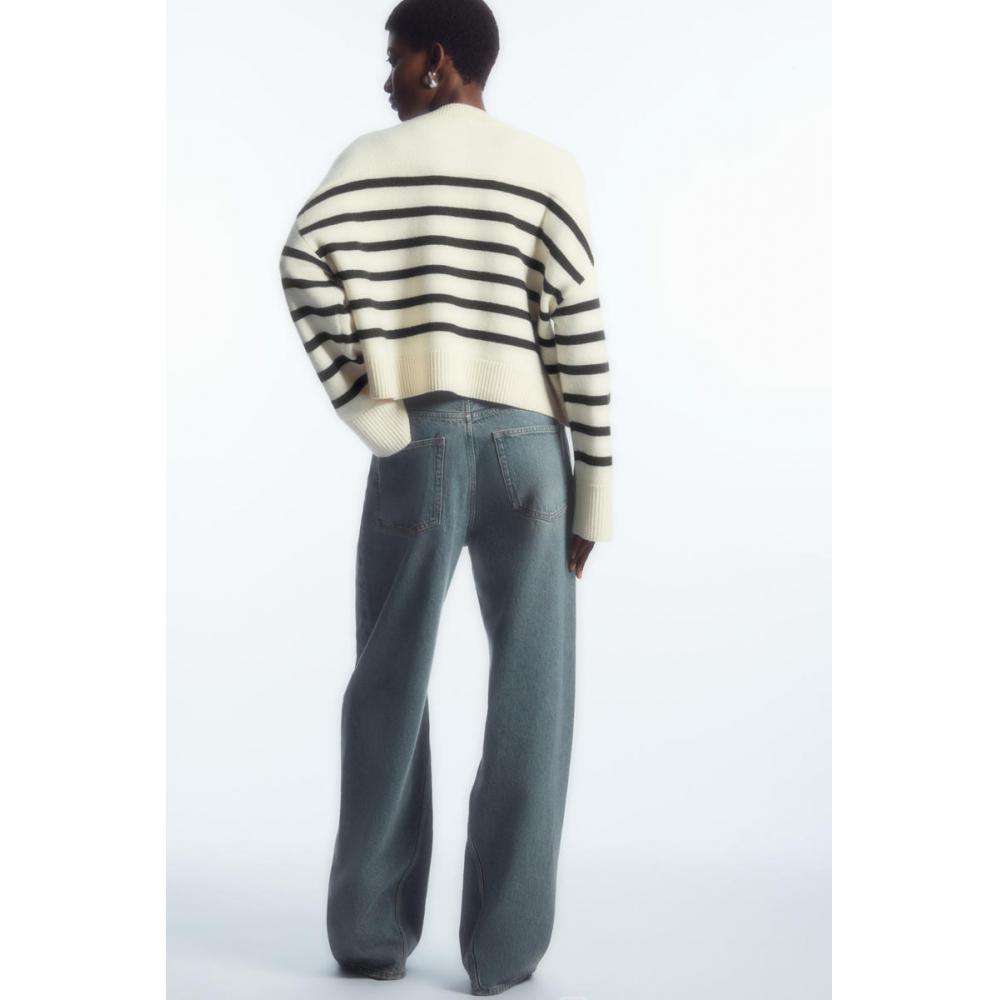 Cos Japan Wool Crew Neck Cardigan