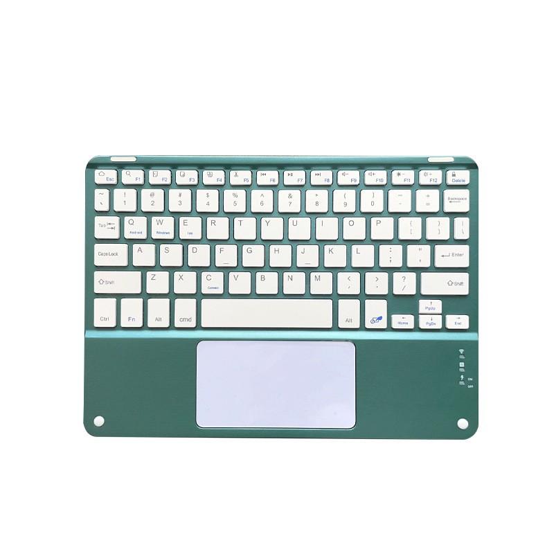 Touch Bluetooth Keyboard Magnetic for iPad Tablet Silent Wireless Rechargeable Colorful Keys