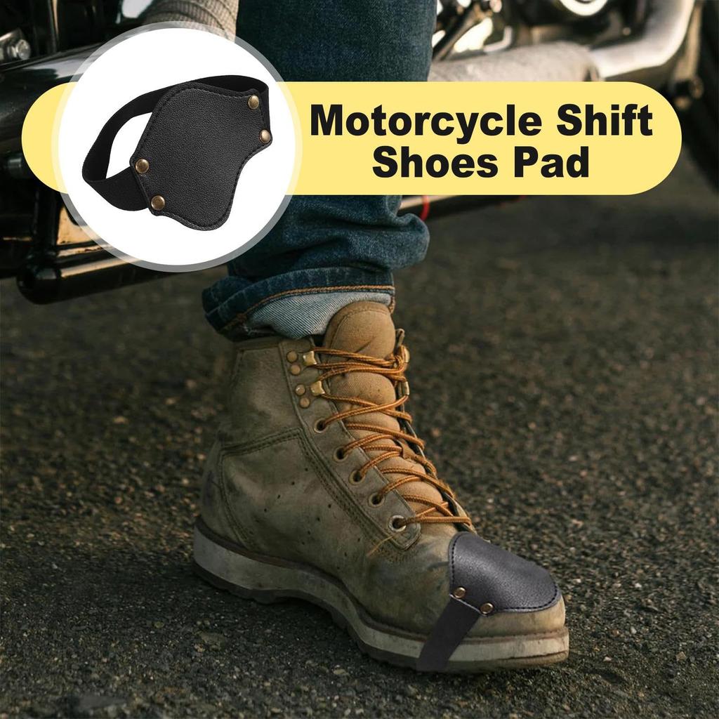 [Ungtyb] Motorcycle Shifter Shoe Protector, Gear Shift Pad, Waterproof Anti Slip Cover, Abrasion Resistant