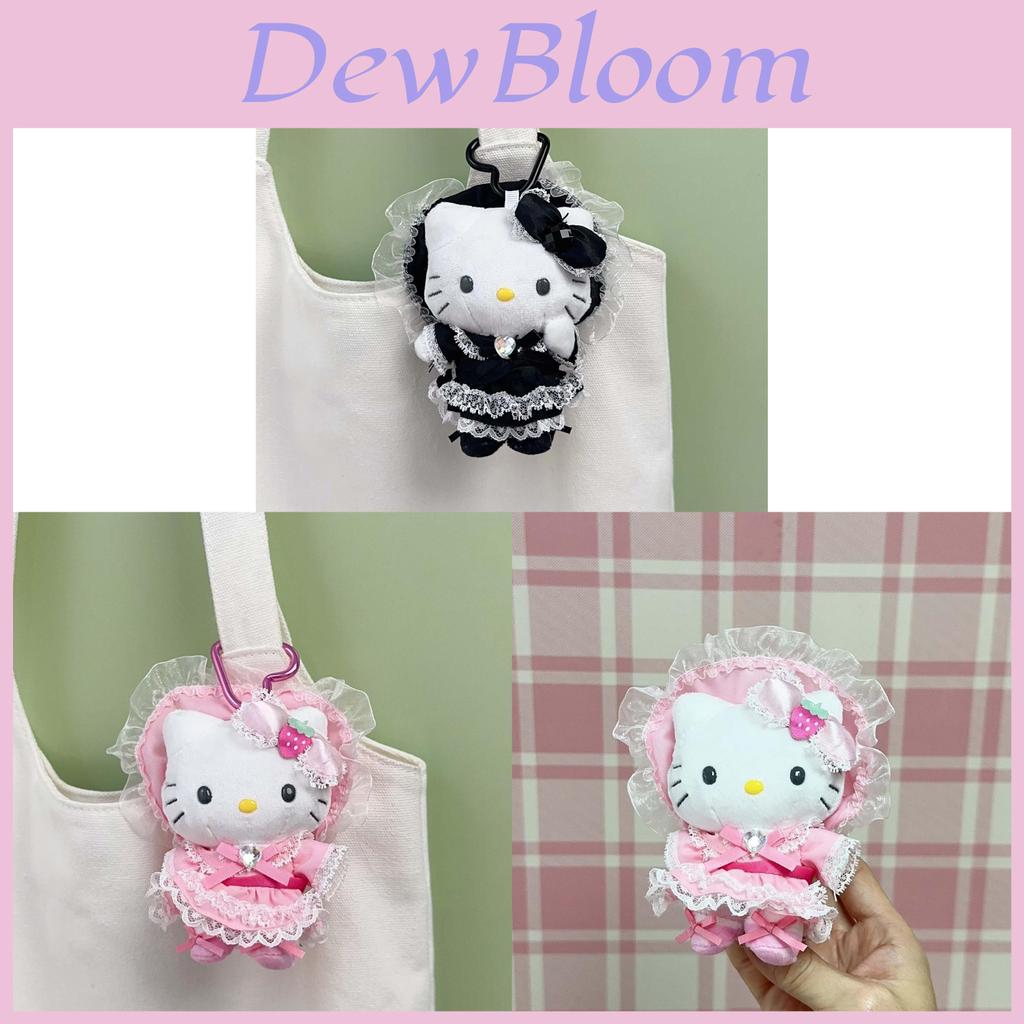 Plush Cat Girl Lolita Keychain With Soft Short Pile For Girls Gift