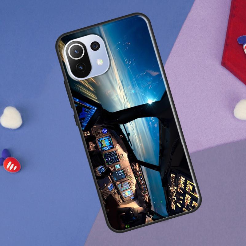 Aircraft Airplane Fly Travel Cover For Xiaomi 14 13 Ultra 11T 12T 13T 14T Pro POCO X7 Pro X3 X5 F3 F5 F6 M6 X6 Pro Case