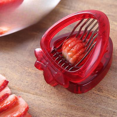 Stainless Steel Strawberry Slicer, Cake Baking Divider, Kitchen Grape and Fruit Platter Slicer, Kitchen Supplies