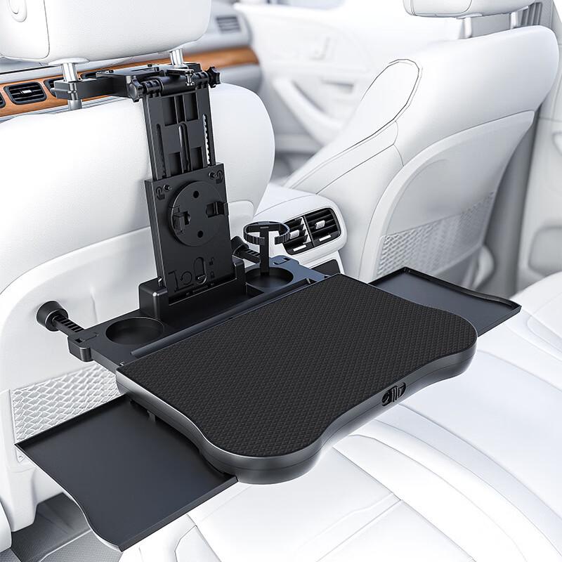 Multi-functional Car Seat Back Folding Tray Table