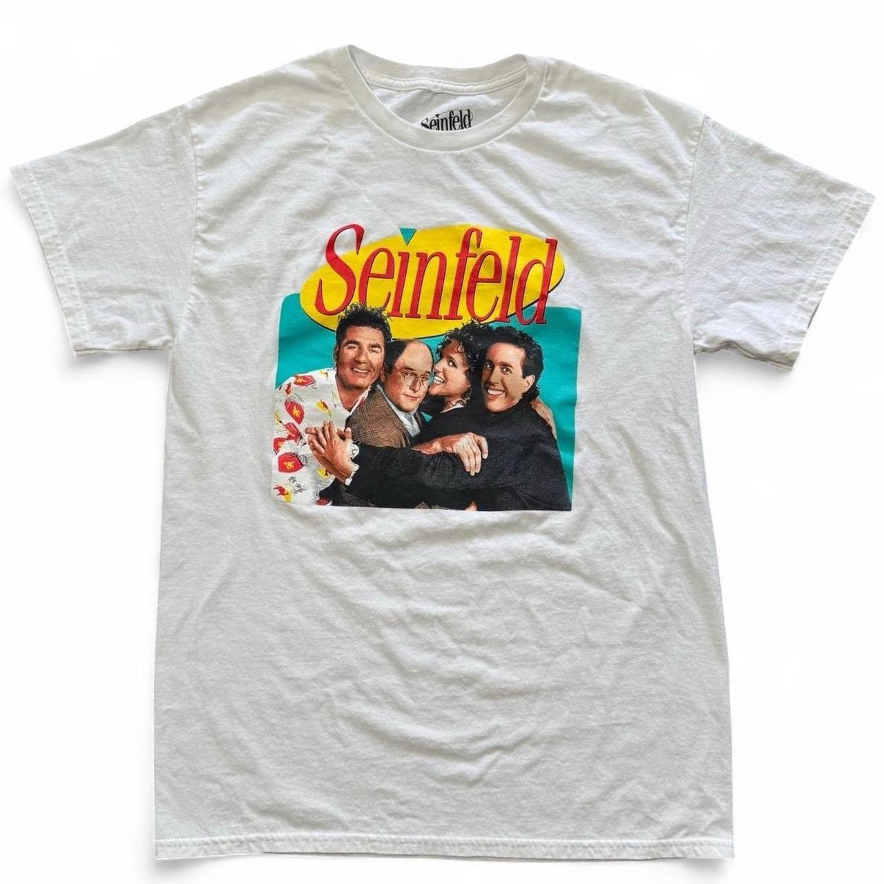 Modern Seinfeld Sitcom TV Show Graphic Promo T-shirt Medium S