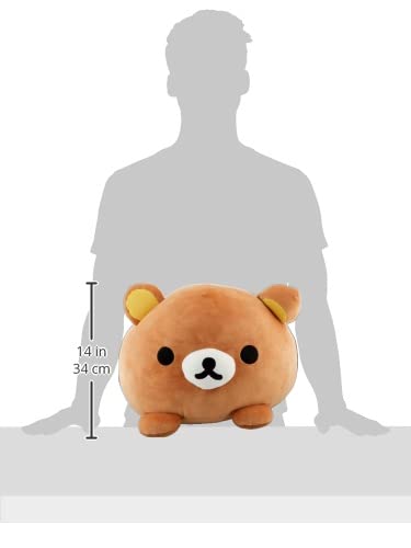 Rilakkuma Kiiroitori Diary Super Mochimochi Series Daifuku Cushion MX09401