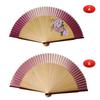 Sarkovos Folding Natural Japanese Perfect for Yukata and Summer Heatstroke Premium Perfect Gift for Fireworks Stylish Japanese Elegant Souvenir Fan