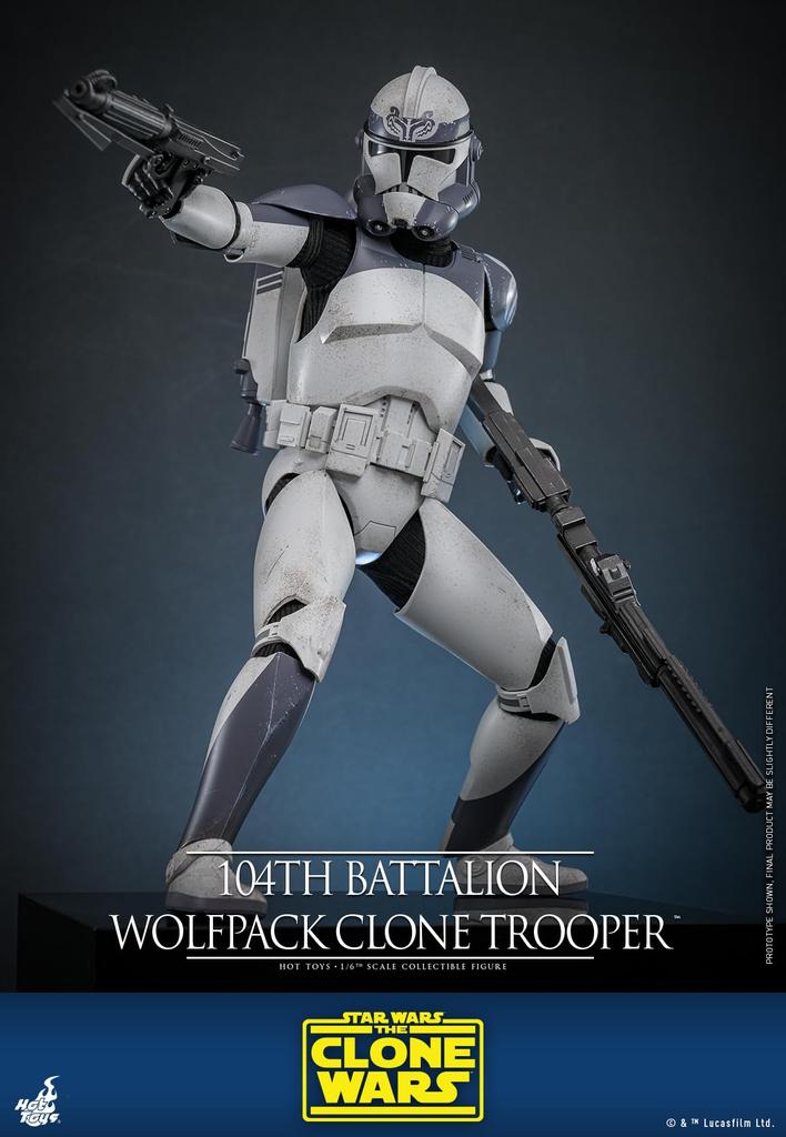 Television Masterpiece Star The Clone Wars Clone Trooper Scale Figure Wars (Wolfpack/104th Legion) 1/6