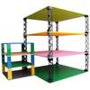 2Pcs 32x32 Dots Double Sided Baseplate for Building Blocks, Classic Brick Board Compatible with Major Brands, Kids DIY Toys