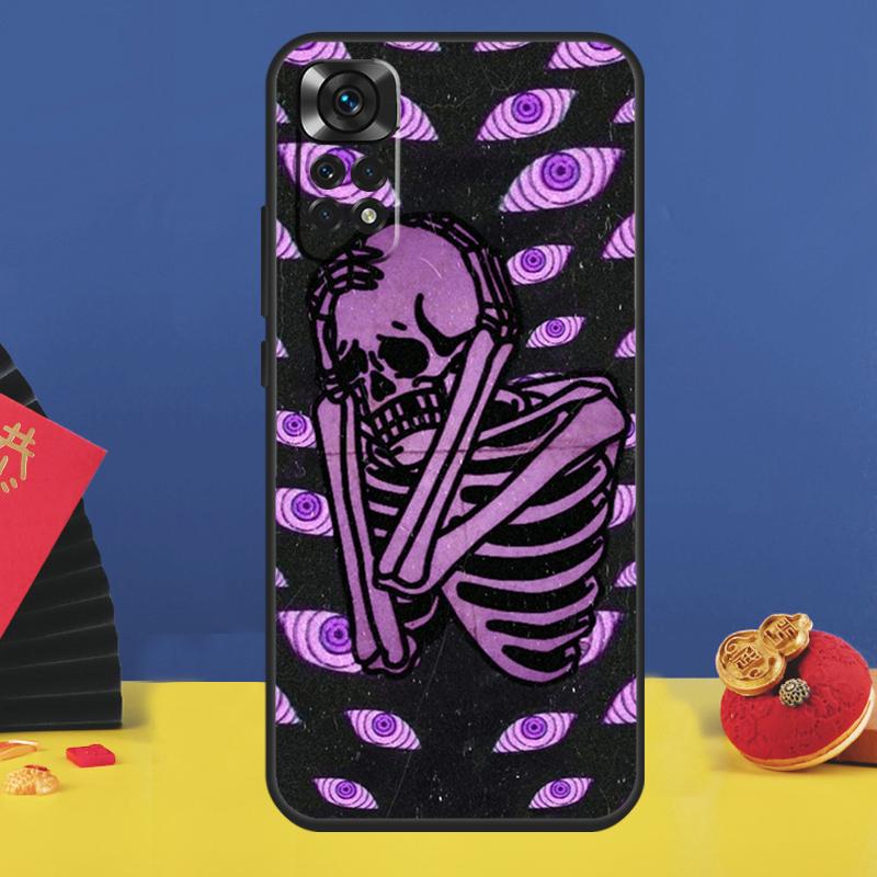

Фиолетовый Эстетичный Чехол Для Телефона Для Xiaomi Redmi Note 14 Pro 13 11 9 10 12 15 Pro Plus 10C 12C 13C 14C 15C Redmi Note 12 4G