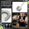 Stainless Steel Cocktail Strainer Ice Separator For Cocktails
