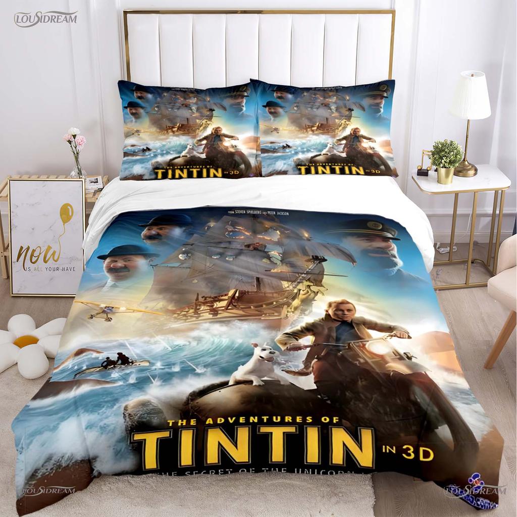 Comforter Casal Cartoon Dog Funny All Season Comforter Bedding Sets Soft And S Single/Double/Queen/King