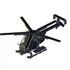 Vogel Kleiner Hubschrauber Ah-6 Mh-6 Flugzeug Montagemodell Moc Baustein Spielzeug Militärserie Ausstellungsstück Kindergeschenk
