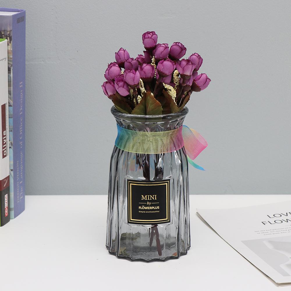 Holiday Accessories DIY Artificial Rosebud Beautiful Bouquet Simulation Rosebud Artificial Flower