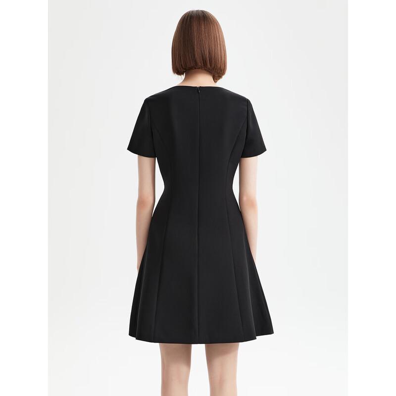 Langzi Basic Wardrobe French Style Elegant Dress
