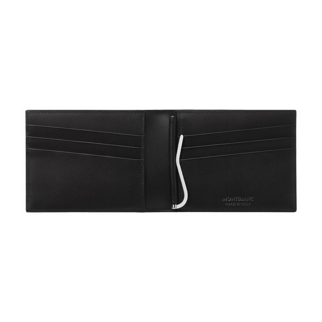 Montblanc Nero Wallet Leather Men wallet Black 128576BLACK