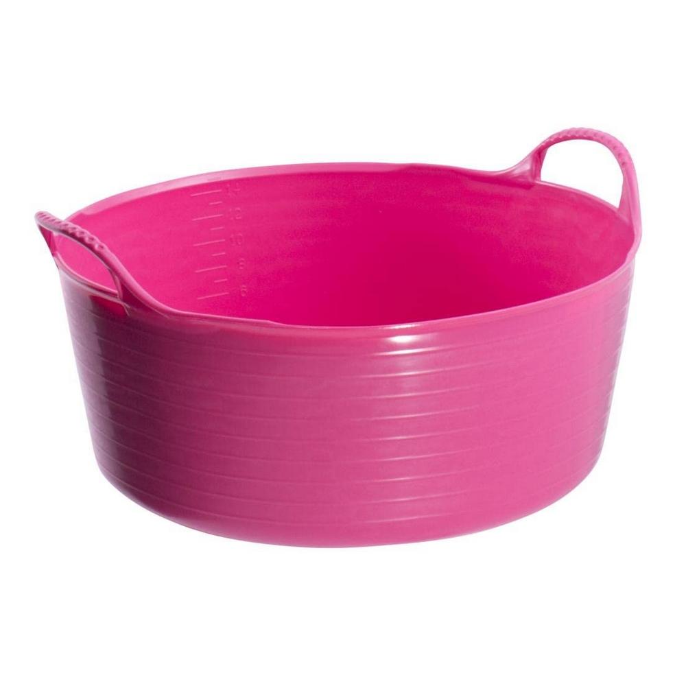Red Gorilla Tubtrug Small Shallow Pink 15L