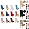 Stylish Crushed Velvet Dining Chair Covers With Secure Fit And Quick Recovery Stretch
