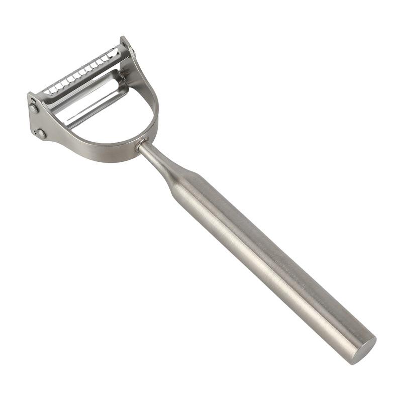 Multi-functional Double Blade Stainless Steel Peeler and Paring Knife Grater