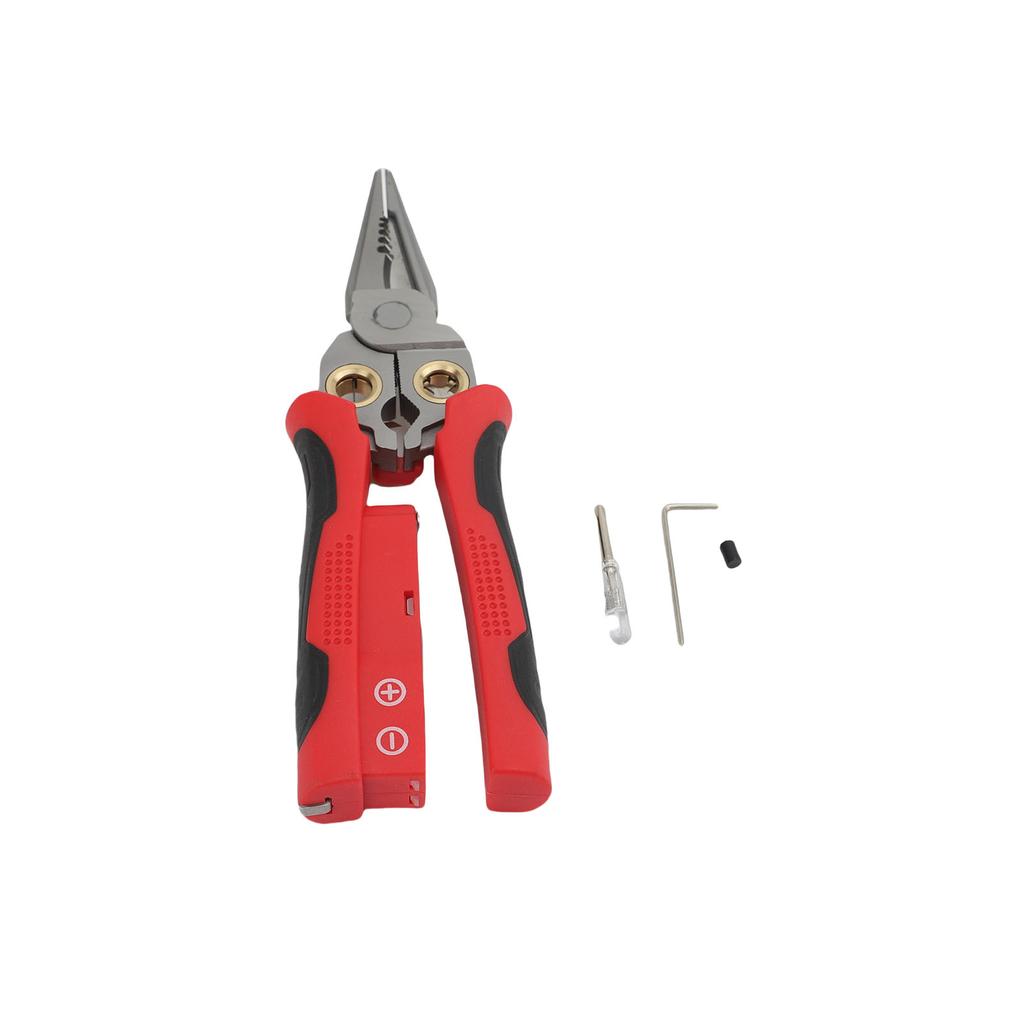 8 In 1 Wire Stripper with Voltage Tester Multifunctional Cable Cutter Wire Stripping Tool for Electrician Work